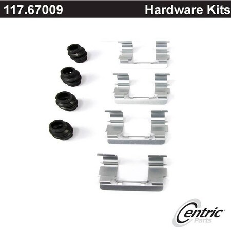 Centric Parts Disc Brake Hardware Kit, 117.67009 117.67009